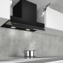 Siemens LJ67BAM60 inbouw afzuigkap - blokdesign - zwart