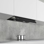 Siemens LJ67BAM60 inbouw afzuigkap - blokdesign - zwart
