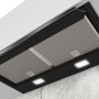 Siemens LJ67BAM60 inbouw afzuigkap - blokdesign - zwart
