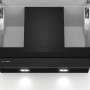 Siemens LJ67BAM60 inbouw afzuigkap - blokdesign - zwart