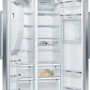 Siemens KA93GAIEP side-by-side koelkast - rvs - met minibar en ijsdispenser