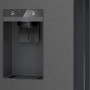 Siemens KF96DAXEA vrijstaande side-by-side koelkast - blacksteel