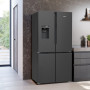 Siemens KF96DAXEA vrijstaande side-by-side koelkast - blacksteel
