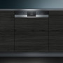 Siemens SN53HS36TE half geintegreerde inbouw vaatwasser - rvs bedieningspaneel