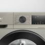 Siemens WG44G2FXNL wasmachine - grijs - 9 kg , Zilver inox