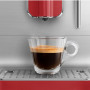 Smeg BCC02RDMEU volautomatische koffiemachine - mat rood - retro jaren 50