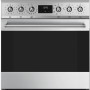 Smeg C6IMXM2 inductie fornuis - 60 cm. - rvs