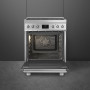 Smeg C6IPXM2 inductie fornuis met pyrolyse - 60 cm breed