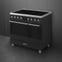 De combinatie van mat zwart met rvs accenten geven de C92IMMB2 een fraaie look voor iedere keuken 