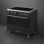 Smeg C9IMMB2 inductie fornuis - mat zwart - 90 cm