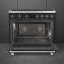 Smeg C9IMMB2 inductie fornuis - mat zwart - 90 cm