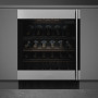 Smeg CVI338LX3 onderbouw wijnkoelkast - linksdraaiend - rvs