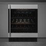 Smeg CVI338RX3 onderbouw wijnkoelkast - rechtsdraaiend - rvs