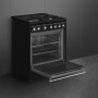 De Smeg CX61GMBLNLK kan eenvoudig geplaatst worden in vrijwel iedere keuken
