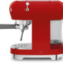 Smeg ECF02RDEU koffiemachine / espressomachine - rood