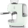 Smeg EGF03PGEU espresso koffiemachine - watergroen