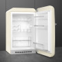 Smeg FAB10HRCR6 vrijstaand koelkast - creme