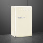 Smeg FAB10HRCR6 retro jaren 50 koelkast - creme