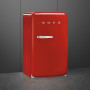 Smeg FAB10HRRD6 retro jaren 50 koelkast - rood