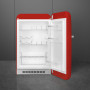 Smeg FAB10HRRD6 retro jaren 50 koelkast - rood