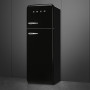 Smeg FAB30RBL6 vrijstaand koelkast - Zwart