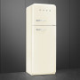 Smeg FAB30RCR6 retro jaren 50 koelkast - creme