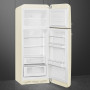 Smeg FAB30RCR6 retro jaren 50 koelkast - creme
