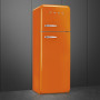 Smeg FAB30ROR6 retro jaren 50 koelkast - oranje