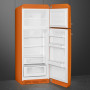 Smeg FAB30ROR6 retro jaren 50 koelkast - oranje