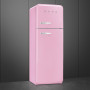 Smeg FAB30RPK6 retro jaren 50 koelkast - roze
