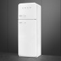 Smeg FAB30RWH6 retro jaren 50 koelkast - wit