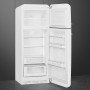 Smeg FAB30RWH6 retro jaren 50 koelkast - wit