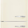 Smeg FAB32LCR6 retro jaren 50 koelkast - creme - linksdraaiend