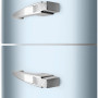 Smeg FAB32LPB6 retro jaren 50 koelkast - pastelblauw - linksdraaiend