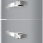 Smeg FAB32LSV6 retro jaren 50 koelkast - zilver - linksdraaiend