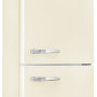 Smeg FAB32RCR6 retro jaren 50 koelkast - creme
