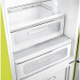Smeg FAB32RLI6 retro jaren 50 koelkast - limegroen