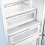 Smeg FAB32RPB6 retro jaren koelkast - pastel blauw