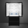 Smeg FQ55FNDE side-by-side koelkast - zwart
