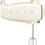 Smeg HMF01CREU retro jaren 50 hand mixer - crème