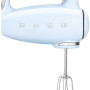 Smeg HMF01PBEU retro jaren 50 hand mixer - pastelblauw