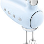 Smeg HMF01PBEU retro jaren 50 hand mixer - pastelblauw