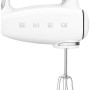 Smeg HMF01WHEU retro jaren 50 handmixer - wit