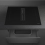 Smeg HOBD472D2 inbouw inductie kookplaat met afzuiging - 70 cm. breed