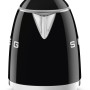 Smeg KLF05BLEU retro jaren '50 waterkoker - zwart