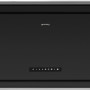 Smeg KV394MB schuine anti-hoofdstoot afzuigkap - zwart