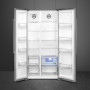 Smeg SBS63XDE side-by-side koelkast - rvs-look
