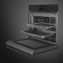 Smeg SO6302M2N inbouw oven met magnetron - mat zwart - Galileo Speedwave XL
