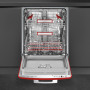 Smeg ST2FABRD2 onderbouw vaatwasser rood - retro jaren 50