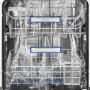 Smeg STL67221 inbouw vaatwasser - 47 dB
